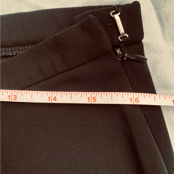 CASLON 2 pairs relaxed fit side zipper black stretch pant, size LARGE. - Picture 10 of 10